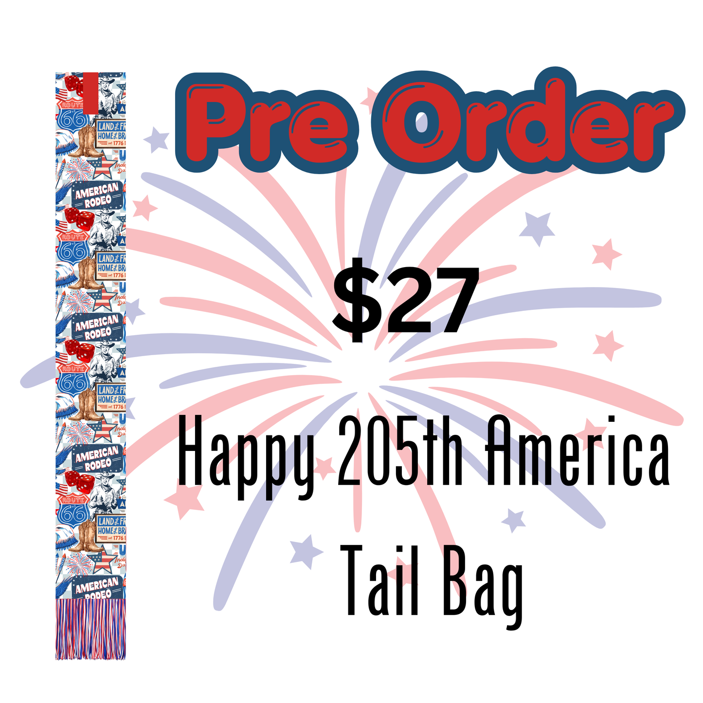 American 250th Tail Bag
