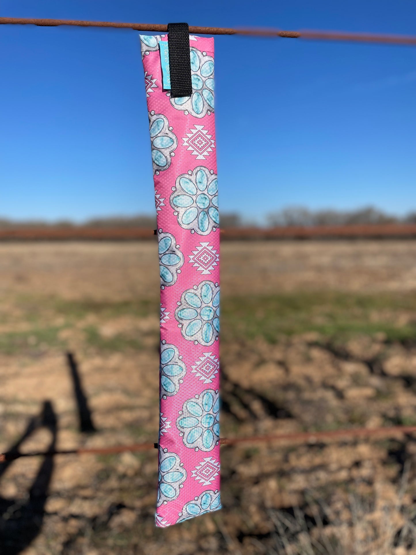 Sassy Turquoise - All-Weather High Performance Print Tail Bag