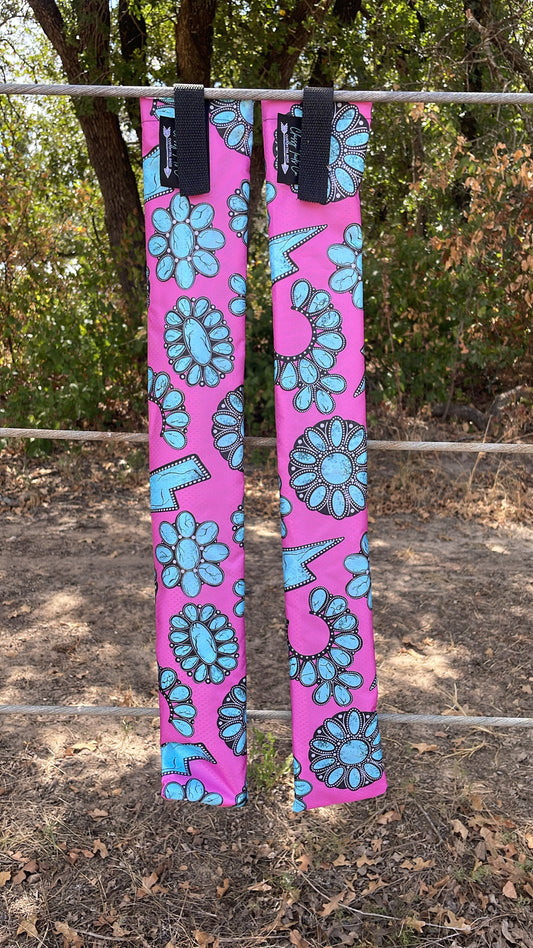 Squash Blossom Pink - All-Weather High Performance Print Tail Bag