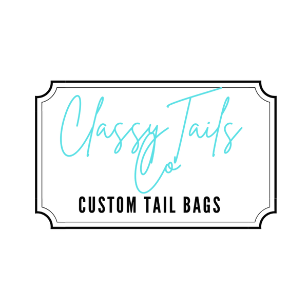 Classy Tails Co. Custom Tail Bags 