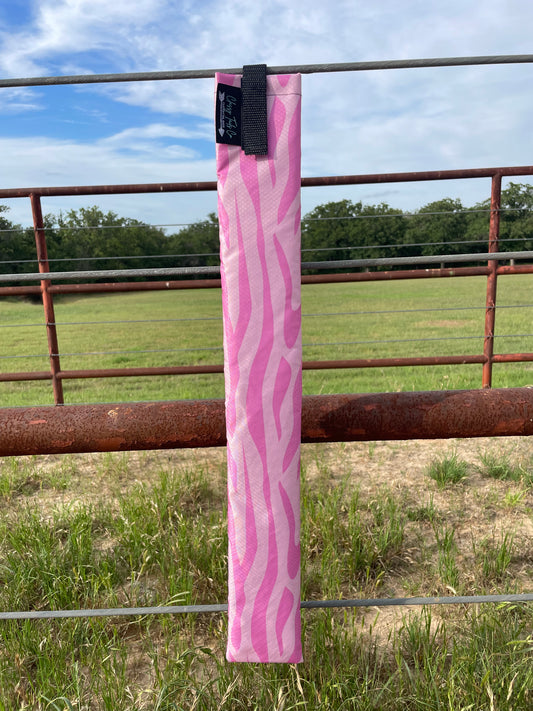 Pink Zebra Tail Bag